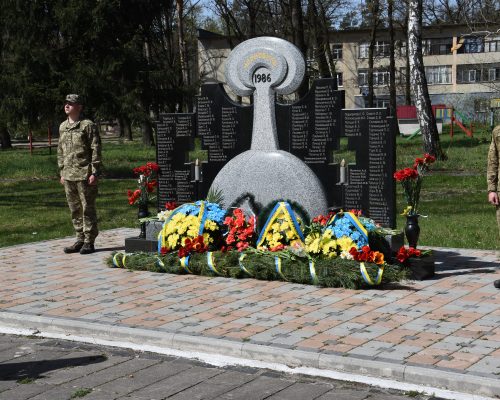 У Житомирському районі вшанували ліквідаторів аварії на ЧАЕС