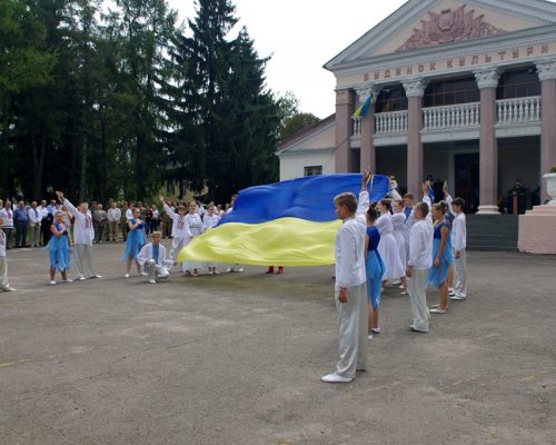 Відбулися районні заходи до Дня Державного Прапора та Дня незалежності України