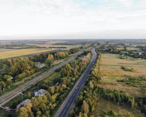 Велике будівництво на Житомирщині: введено в експлуатацію 15-тикілометрову ділянку автодороги М-21. ФОТО