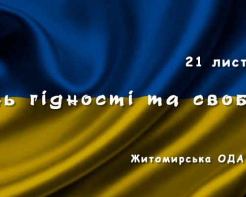 Ми вільні творити майбутнє! – Віталій Бунечко про День Гідності та Свободи