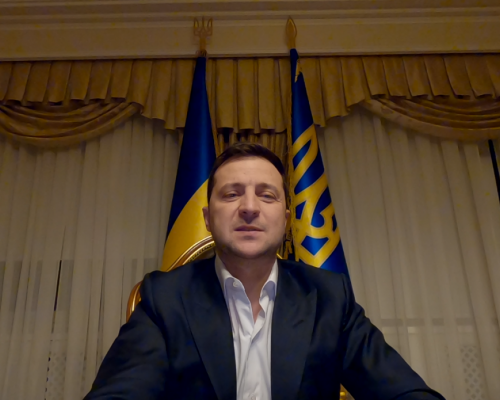Звернення Президента України з нагоди Дня Гідності та Свободи. ВІДЕО