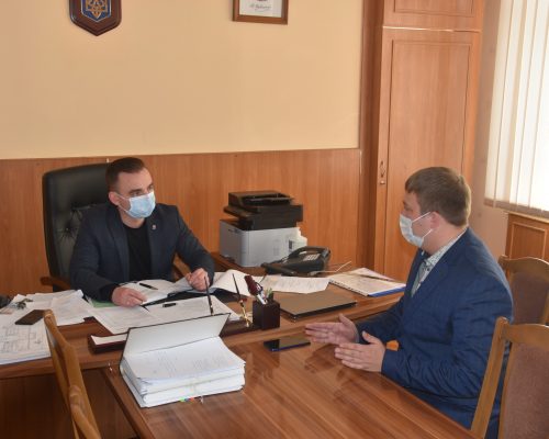 Голова райдержадміністрації провів зустріч з очільником Оліївської сільської громади