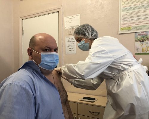 Віктор Пулковський вакцинувався від COVID-19