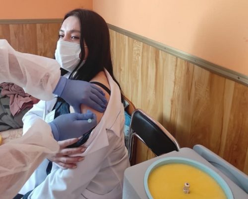 Вакцинація від COVID-19 на Житомирщині: вакциною Pfizer щеплено працівників та підопічних двох психоневрологічних інтернатів
