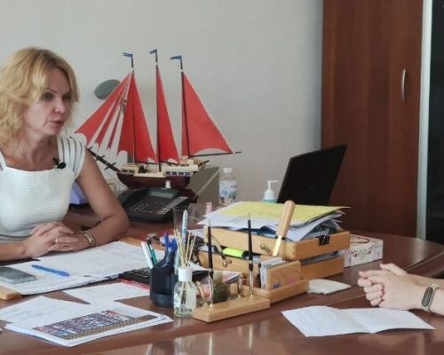 Наталія Остапченко під час інтерв’ю відповіла на нагальні питання щодо перебігу вакцинації та Великого будівництва на Житомирщині