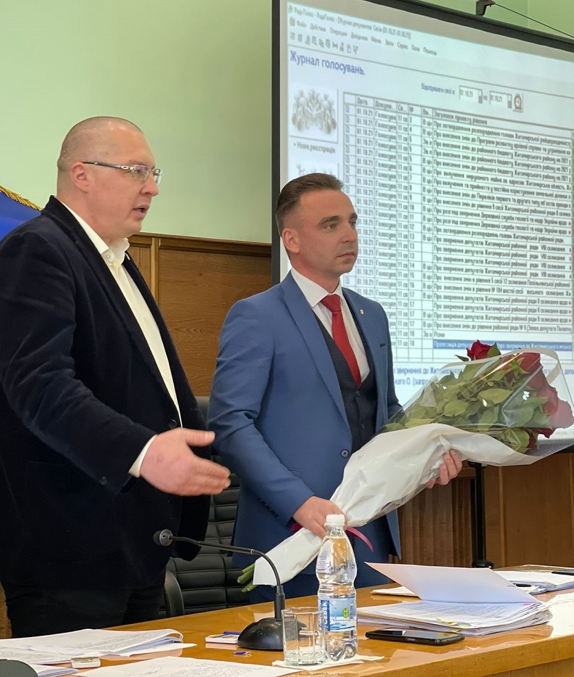 Юрій Денисовець взяв участь у роботі сесії Житомирської районної ради