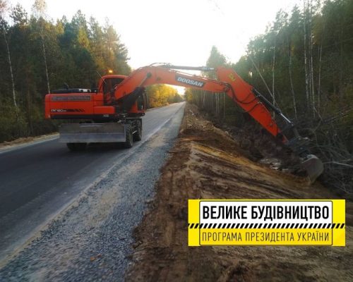 Велике будівництво на Житомирщині: завершується ремонт дороги в Олевській громаді