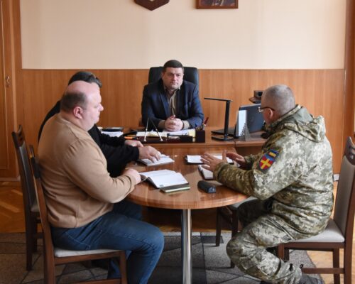Обговорили питання співпраці щодо зміцнення територіальної оборони Житомирського району
