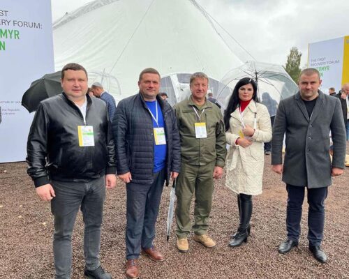 На Житомирщині відбувся Перший регіональний форум, присвячений відновленню постраждалих від російської агресії територій області