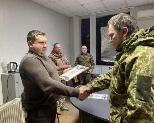 В’ячеслав Авраменко привітав військовослужбовців з професійним святом. ФОТО