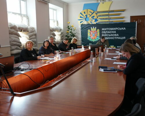 Керівництво Житомирської ОВА взяло участь у черговому засіданні Ради Безбар’єрності