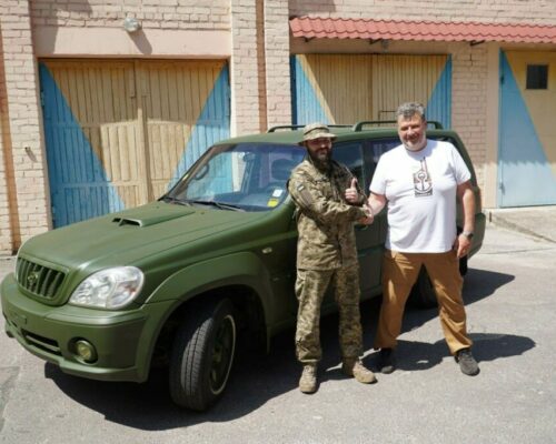 Ще одна автівка стане в нагоді нашим розвідником на бойовому чергуванні, — Віталій Бунечко