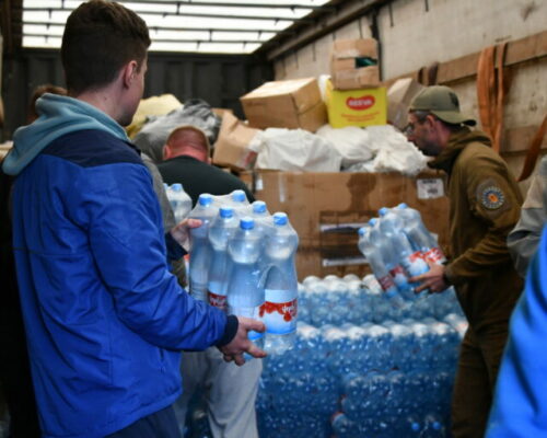 Житомирщина відправила 30 вантажівок допомоги Херсонській області