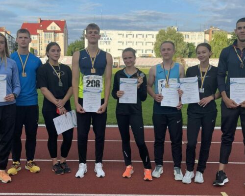 Легкоатлети Житомирщини вибороли 13 медалей на чемпіонаті з легкої атлетики у Луцьку