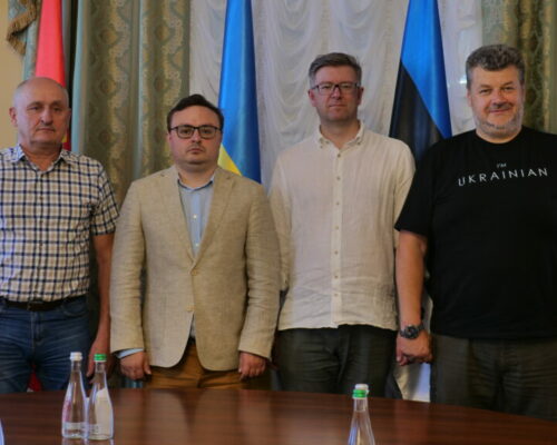 Віталій Бунечко зустрівся з Надзвичайним і Повноважним послом Естонії в Україні Каймо Кууском