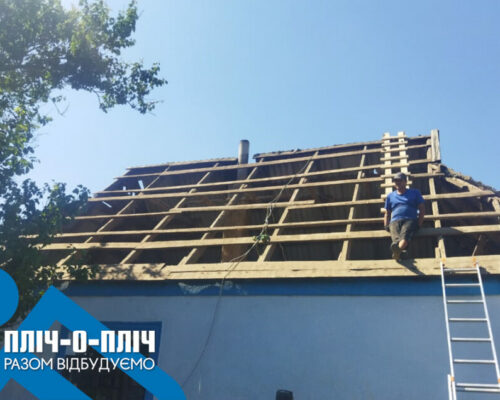 #Пліч-о-пліч: У Трифонівці вже працюють бригади будівельників Житомирщини