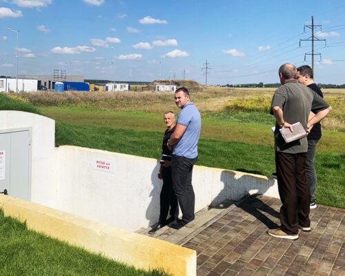 Начальник Житомирської РВА Юрій Тарасюк оглянув стан укриття у Глибочицькій громаді