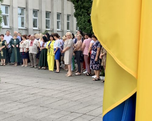 Сьогодні в Житомирському районі відбулися урочисті заходи з нагоди Дня Державного Прапора України.