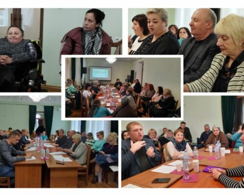 #Безбарєрність: У Житомирі відбувся круглий стіл на тему: «Включення жінок – лідерок з інвалідністю в діяльність Житомирських територіальних громад»