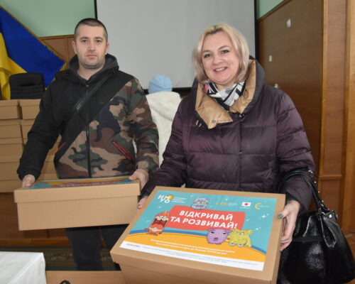Дитсадки Житомирського району отримали чергову партію освітніх боксів від ЮНІСЕФ