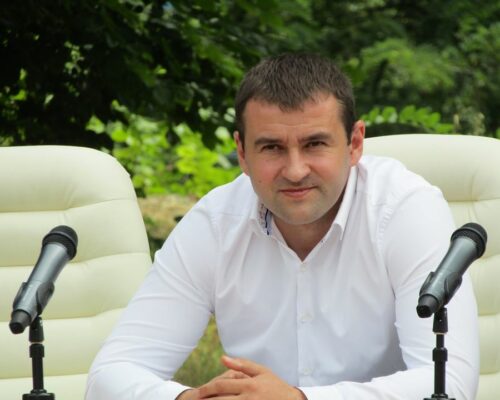 Привітання начальнику Житомирської РВА Юрію Тарасюку з нагоди його дня народження